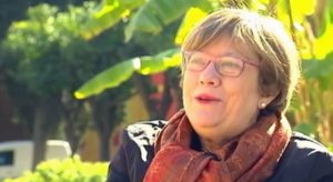 Gloria Lucena en el reportaje solidarios de canal sur