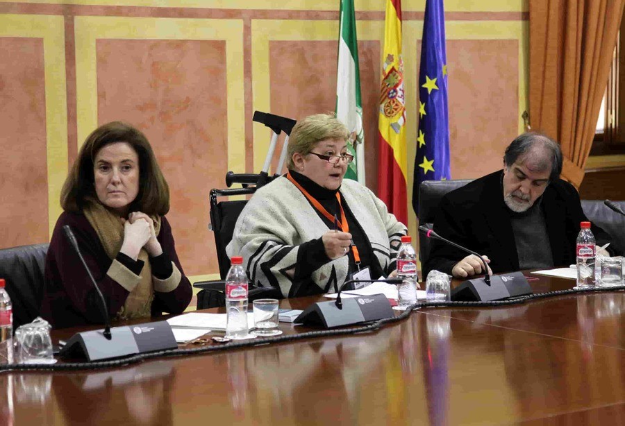 Políticas sociales sociales con Coral Hortal enn el parlamento andaluz