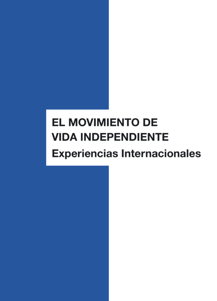 Portada del libro El Movimiento de Vida Independiente. Experiencias Internacionales