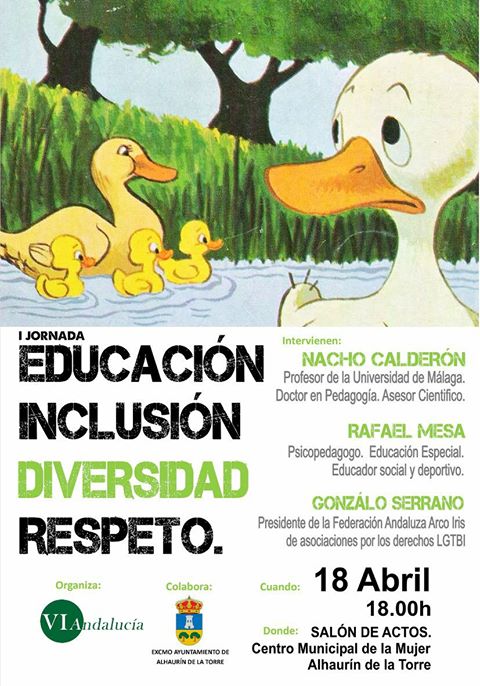 La I Jornada Educación, Inclusión, Diversidad, Respeto.